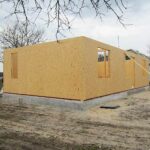 Стены одноэтажный каркасно панельный дом пгт Китайгород