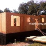 Стены СИП дома в пгт Чернухино