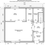 проект КЛАССИЧЕСКИЙ план первого этажа дома
