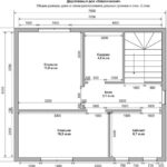 проект КЛАССИЧЕСКИЙ план второго этажа дома