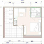 41 кв.м. проект МОДЕРН план дачного домика