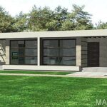 проект МОДЕРН сблокированные дачные домики