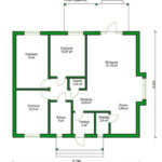 проект ЧОРНОБРИВЕЦЬ план дома