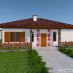 проект дома ЧОРНОБРИВЕЦЬ вид с улицы