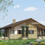 129 кв.м. проект LARA каркасно щитовой дом