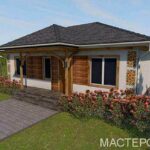 84 кв.м. проект одноэтажный дом ОПТИМА без подвала и гаража