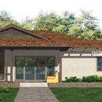 105 кв.м. проект САВАННА вид со двора