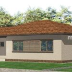 105 кв.м. проект дома САВАННА