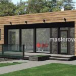 проект дома Верона вариант отделки фасада блокхауз