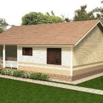 78 кв.м. проект ЭДЕМ вид сбоку на дом