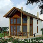 92 кв.м. проект двухэтажного дома ГАРМОНИЯ