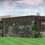 проект дома СОЛНЕЧНЫЙ БЕРЕГ вид со двора