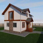 проект двухэтажный дом ФЕНИКС