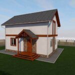 проект двухэтажного дома ФЕНИКС 108 кв.м.