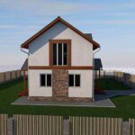 проект двухэтажного дома ФЕНИКС 108 м2