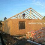 кровля каркасно панельный дом в Кременчуге