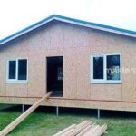 наружная отделка дачного сип дома