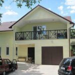 Двухэтажный СИП дом с мансардой в Запорожье