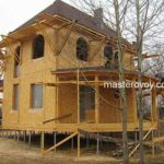 Двухэтажный дом из СИП панелей в Чернигове