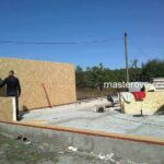 фундамент каркасно панельный дом в Кременчуге