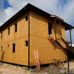 каркас и кровля для базы отдыха