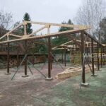каркас беседки