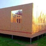 стены из СИП панелей для дачного дома