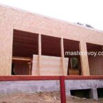 Каркас дома в Днепре