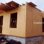 стены первого этажа сип дома