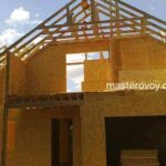 каркас второго этажа дома с мансардой