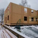 стены второго этажа турбазы