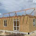 стены каркасный дом без отделки