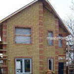 Двухэтажный дом из СИП панелей в Запорожье