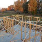 Каркас дома в селе Дударкив Киевской области