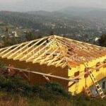 каркас кровли дома