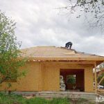 кровля дома из сип панелей