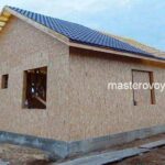 возведение кровли дома в селе Дударкив Киевской области