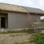 возведение кровли каркасный дом Киев