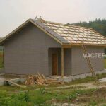 возведение кровли каркасный дом Киев