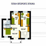 проект LEGENDA план второго этажа