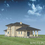 проект LEGENDA каркасный дом