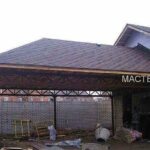 навес для двух автомобилей