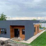 Каркасный дом с террасой