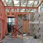 перегородки каркасного дома