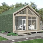 проект Бергамо зелене оздоблення фасаду будинку