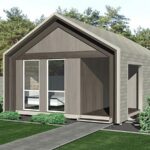 проект Бергамо світло сіре оздоблення фасаду будинку