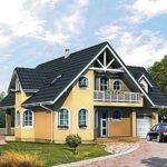 190 кв.м проект DANUSHKA каркасный дом