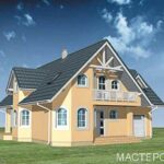 проект DANUSHKA каркасный дом