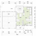 проект Симфония план первого этажа дома