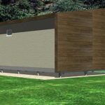 проект домик для базы отдыха МОДЕРН II